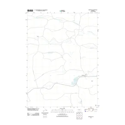 2011 Map of Whitman, 2011 Print