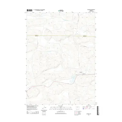2014 Map of Whitman, 2014 Print