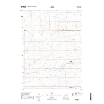 2017 Map of Whitman, 2017 Print