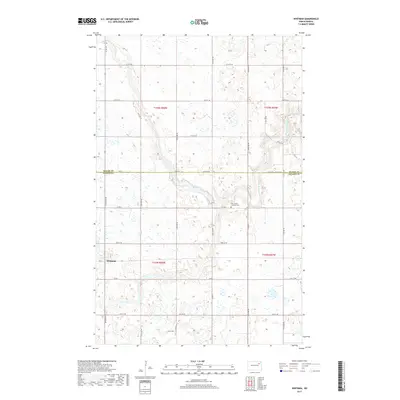 2017 Map of Whitman, 2017 Print