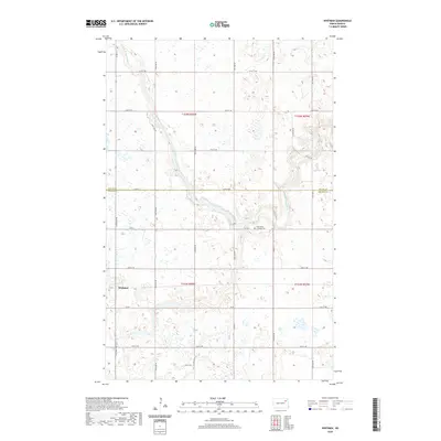 2020 Map of Whitman, 2020 Print