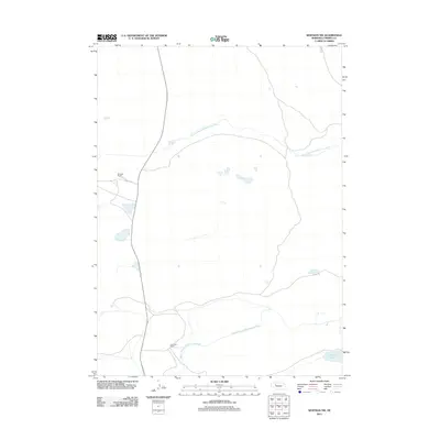 2011 Map of Whitman NW, 2011 Print