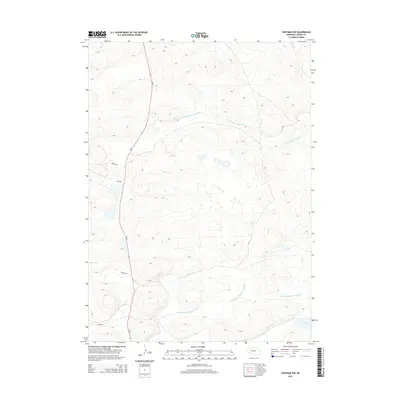 2014 Map of Whitman NW, 2014 Print