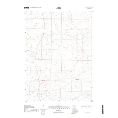 2017 Map of Whitman NW, 2017 Print
