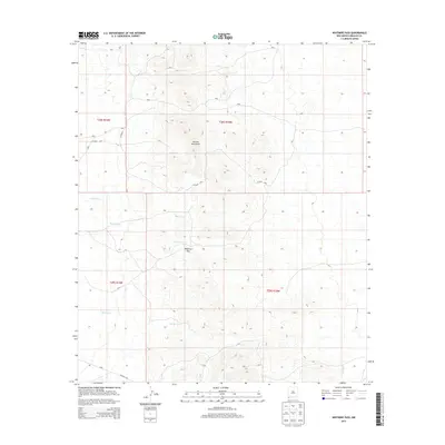 2013 Map of Whitmire Pass, 2013 Print