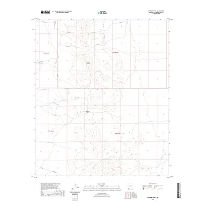 2023 Map of Whitmire Pass, 2023 Print