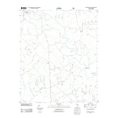 2011 Map of Whitmire South, 2011 Print