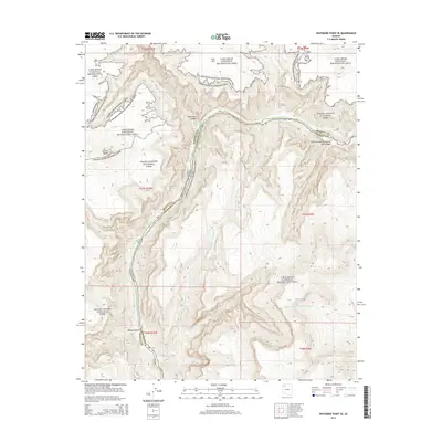 2014 Map of Whitmore Point SE, 2014 Print