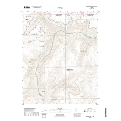 2018 Map of Whitmore Point SE, 2018 Print