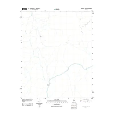 2011 Map of Whitmore Rapids, 2011 Print