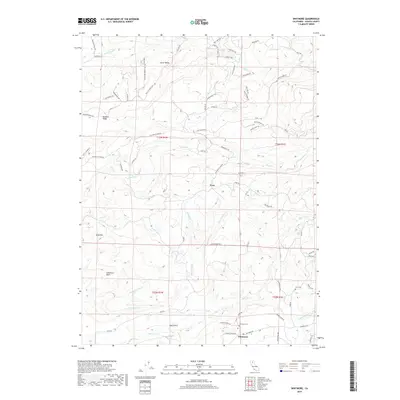 2018 Map of Whitmore, 2018 Print