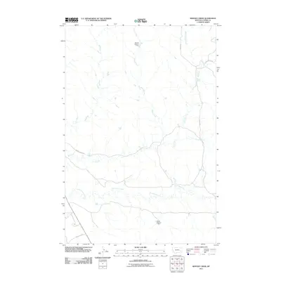 2011 Map of Whitney Creek, 2011 Print