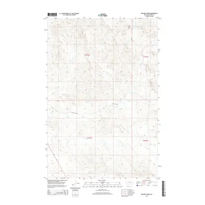 2014 Map of Whitney Creek, 2014 Print