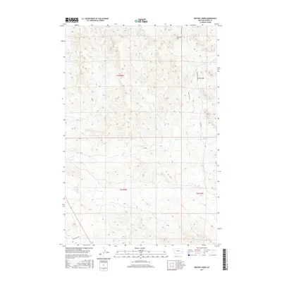 2017 Map of Whitney Creek, 2017 Print