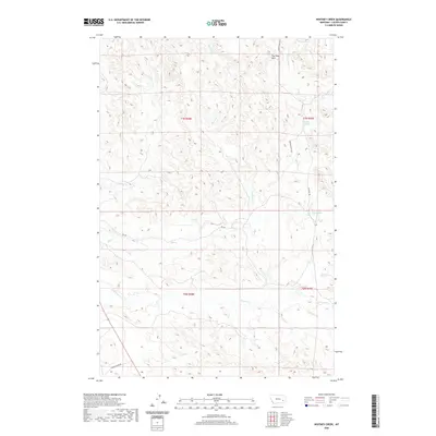 2020 Map of Whitney Creek, 2020 Print