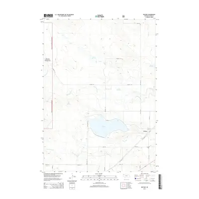 2014 Map of Whitney, 2014 Print