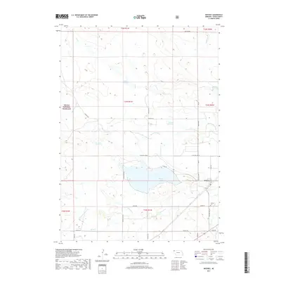 2017 Map of Whitney, 2017 Print