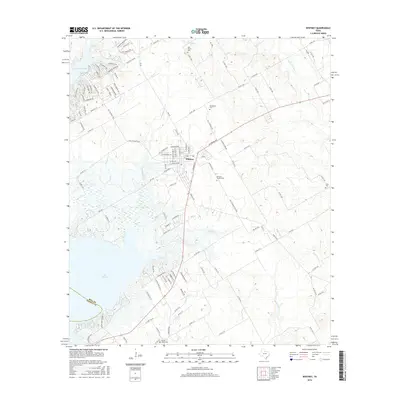 2016 Map of Whitney, 2016 Print
