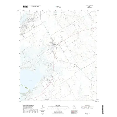2019 Map of Whitney, 2019 Print