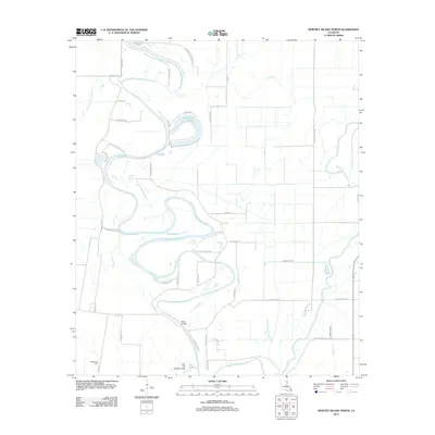 2012 Map of Whitney Island North, 2012 Print