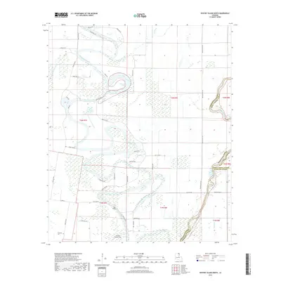 2018 Map of Whitney Island North, 2018 Print