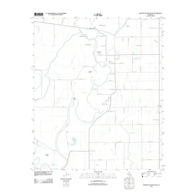 2012 Map of Whitney Island South, 2012 Print