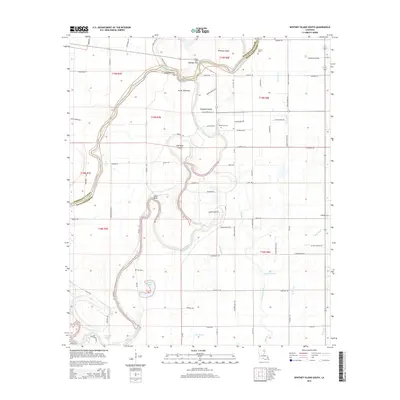 2015 Map of Whitney Island South, 2015 Print
