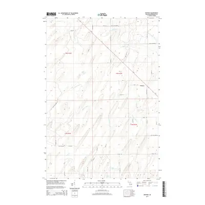 2014 Map of Whitney, 2014 Print