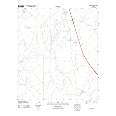 2010 Map of Whitsett, 2010 Print