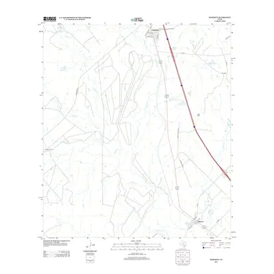 2012 Map of Whitsett, 2012 Print