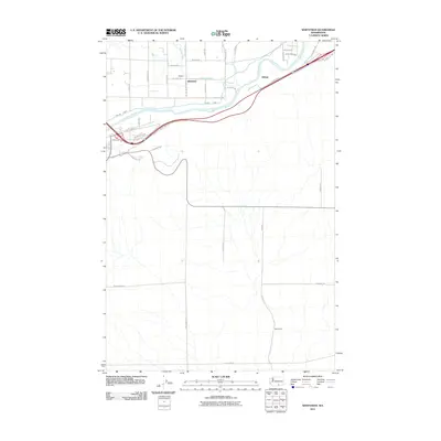 2011 Map of Whitstran, 2011 Print