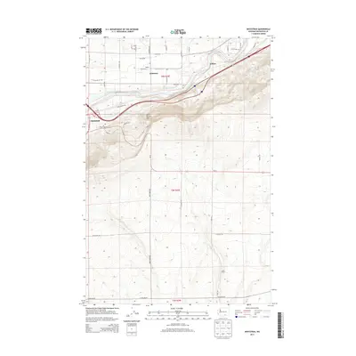2013 Map of Whitstran, 2013 Print