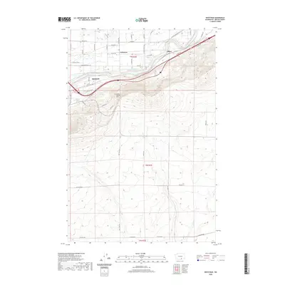2020 Map of Whitstran, 2020 Print