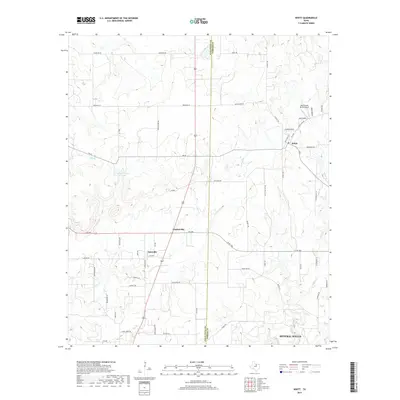 2019 Map of Whitt, 2019 Print