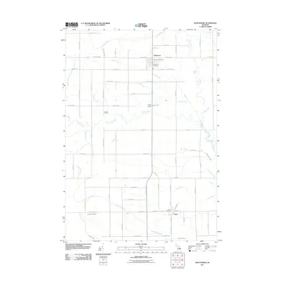 2011 Map of Whittemore, 2011 Print