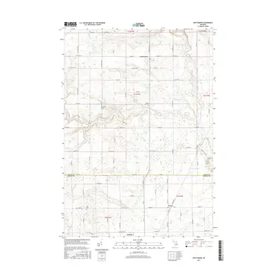 2017 Map of Whittemore, 2017 Print