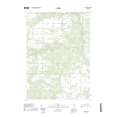 2023 Map of Whittemore, 2023 Print