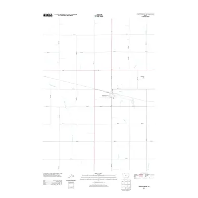2013 Map of Whittemore, 2013 Print