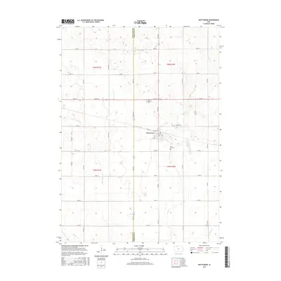 2015 Map of Whittemore, 2015 Print