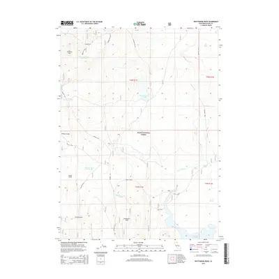 2015 Map of Whittemore Ridge, 2015 Print