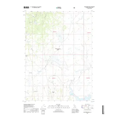 2018 Map of Whittemore Ridge, 2018 Print