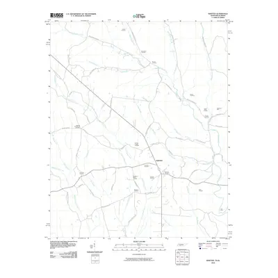 2010 Map of Whitten, 2010 Print