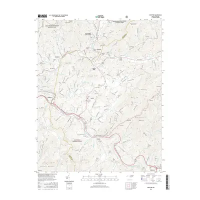 2016 Map of Whittier, 2016 Print