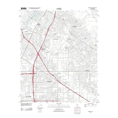 2012 Map of Whittier, 2012 Print