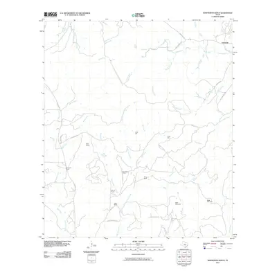 2010 Map of Whitworth Ranch, 2010 Print