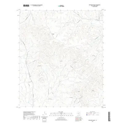 2019 Map of Whitworth Ranch, 2019 Print