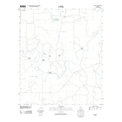 2010 Map of Whon, 2010 Print