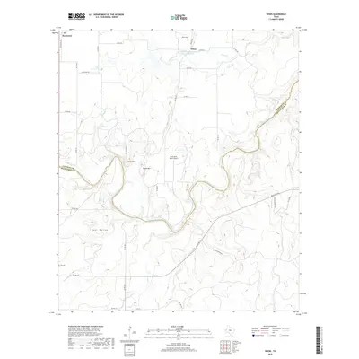 2019 Map of Whon, 2019 Print