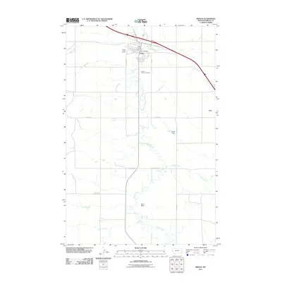 2011 Map of Wibaux, 2011 Print
