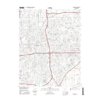 2015 Map of Wichita East, 2015 Print